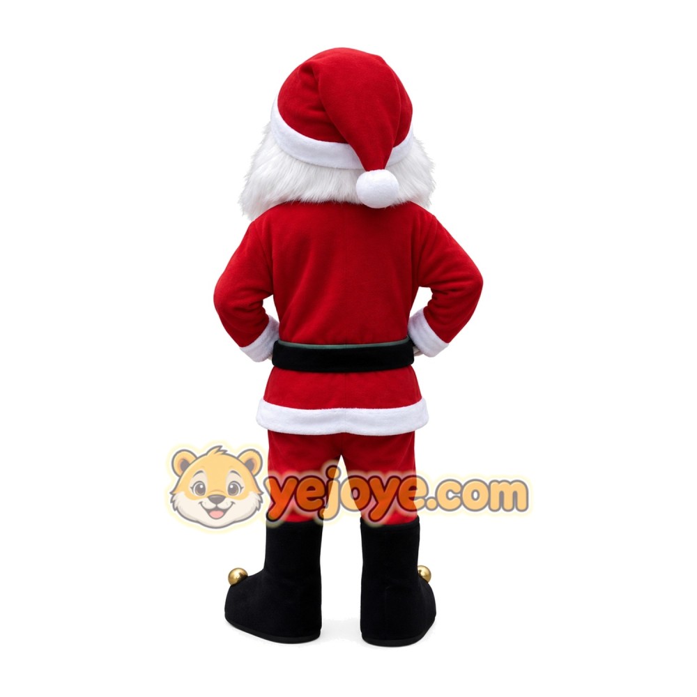 Realistic Santa Claus Mascot Costume