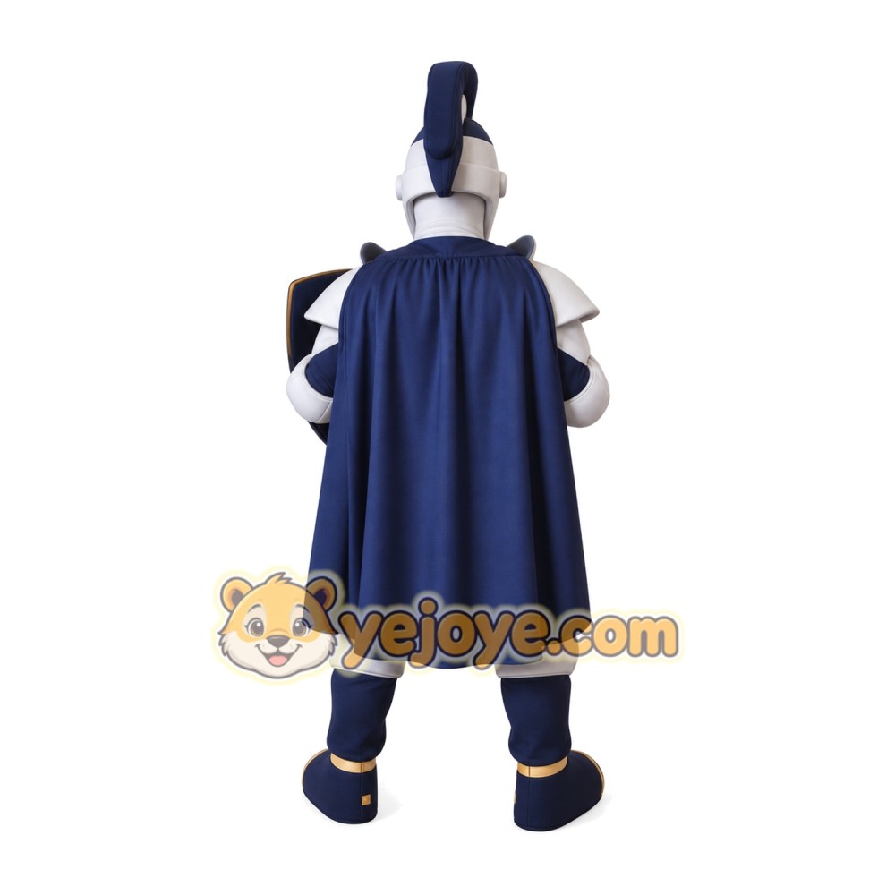 Navy Blue Warrior School Mascot Costume Navy Blue Warrior School Mascot Costume