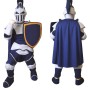 Navy Blue Warrior School Mascot Costume