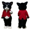 Black Cat Mascot Costume