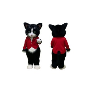 Black Cat Mascot Costume