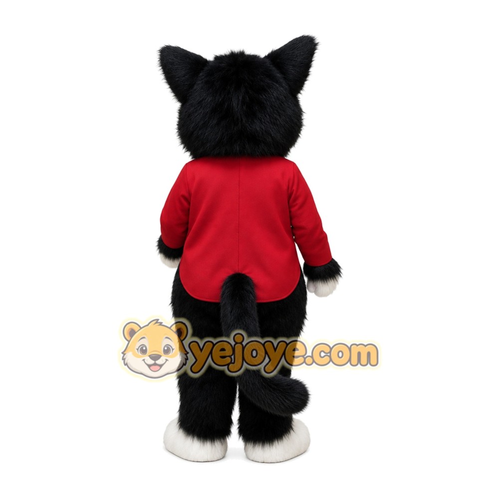 Black Cat Mascot Costume Black Cat Mascot Costume