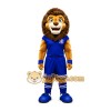 Blue Lion Mascot Costume Full-Body Lion Suit Blue Lion Mascot Costume Full-Body Lion Suit