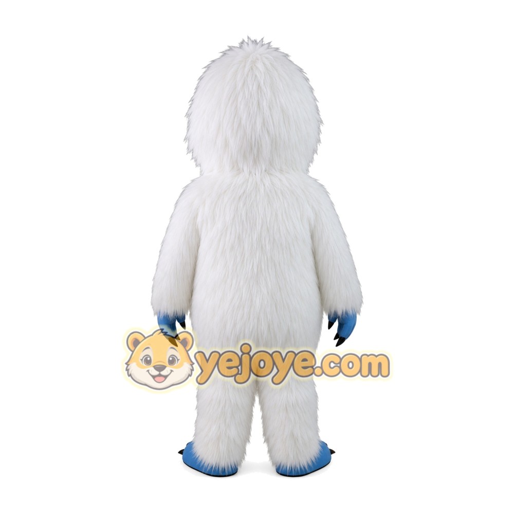 Christmas Snowman Yeti Mascot Costume