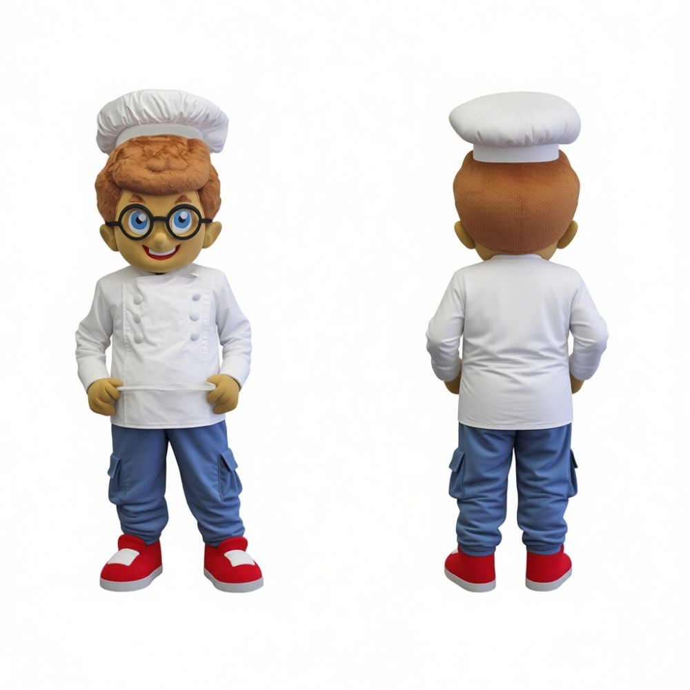 Chef Boy Mascot Costume Mascot Costume