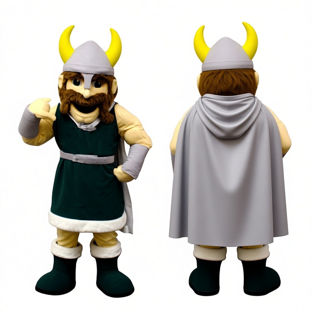 Superb Friendly Viking Mascot Costume
