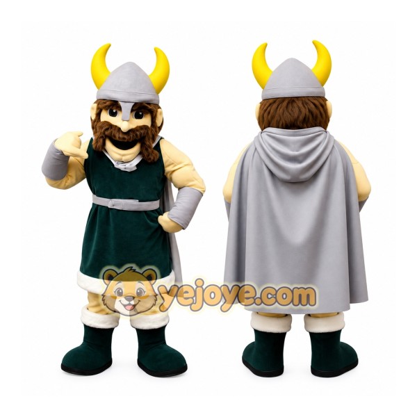 Superb Friendly Viking Mascot Costume