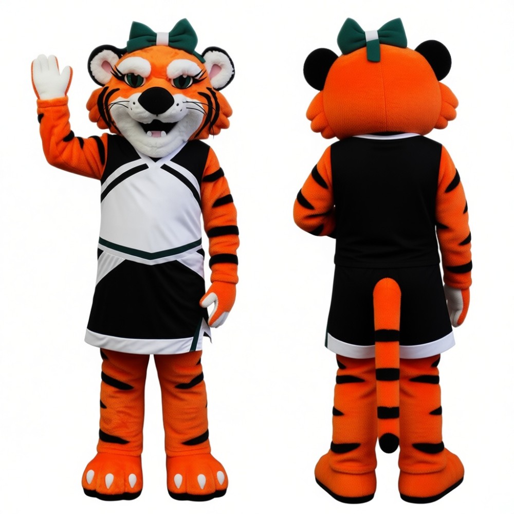 Superb Female Tiger Mascot Costume
