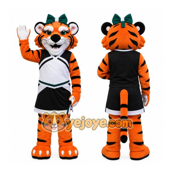 Superb Female Tiger Mascot Costume