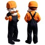 Amazing Old Builder Custom Human Mascot Costumes