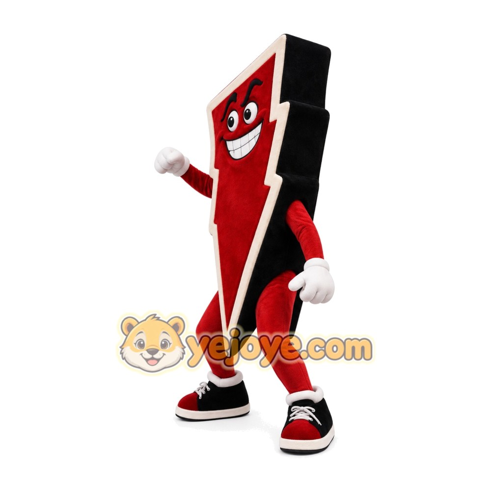 Amazing Lightning Mascot Costumes Amazing Lightning Mascot Costumes