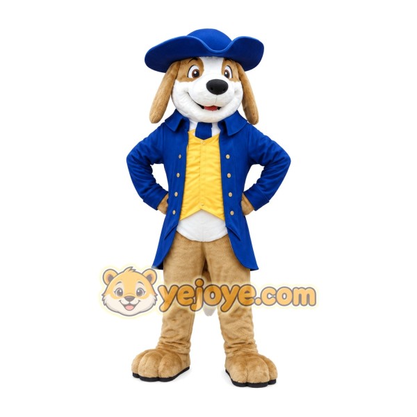 Blue Dog Man Beagle Mascot Costumes