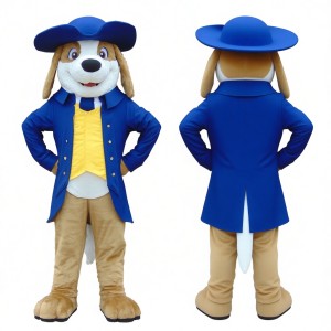 Blue Dog Man Beagle Mascot Costumes