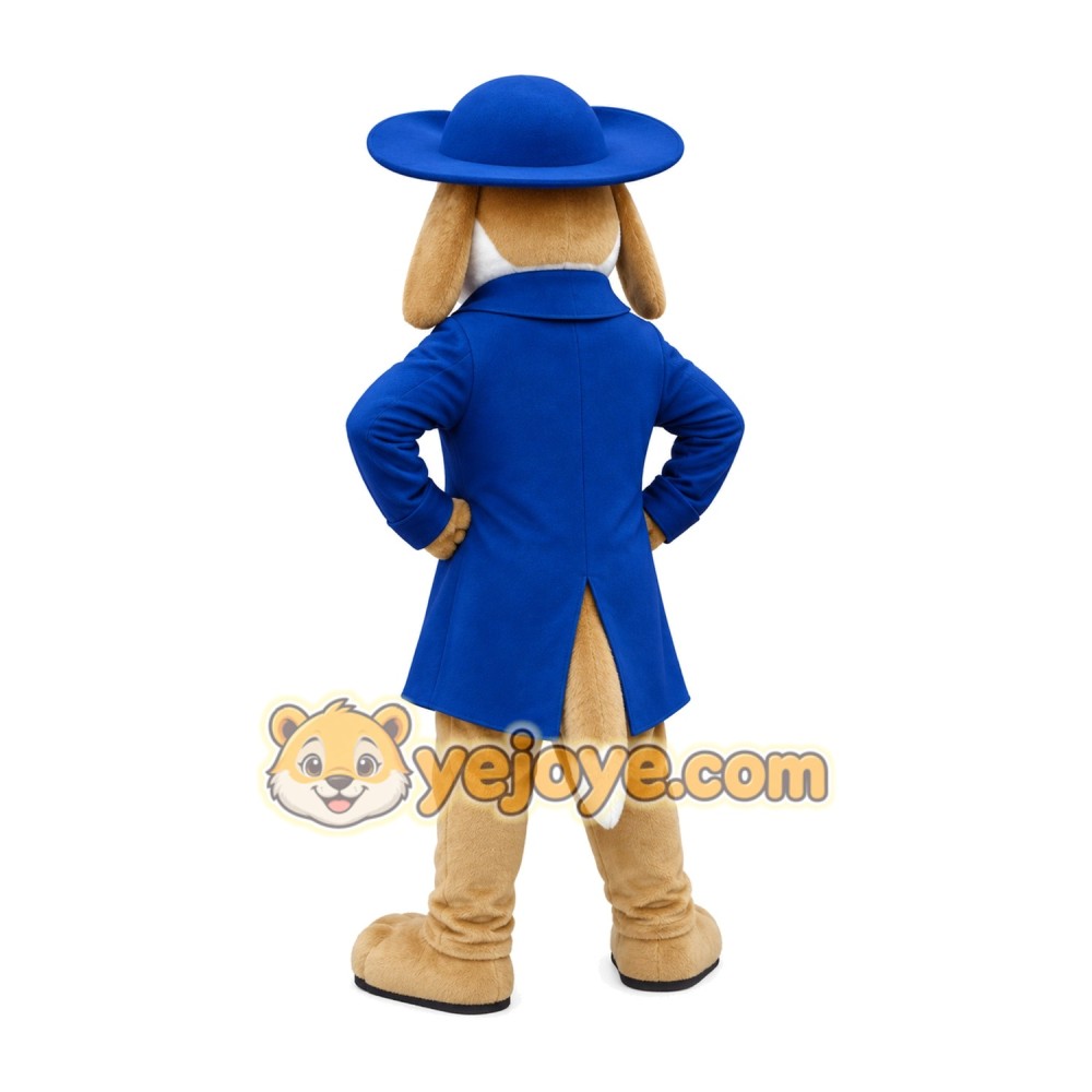 Blue Dog Man Beagle Mascot Costumes