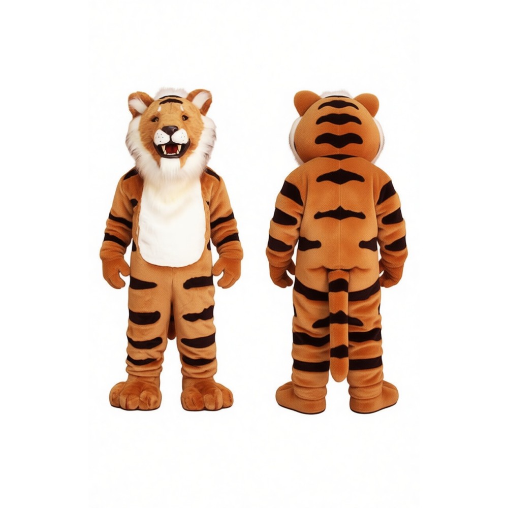 Halloween Plush Tiger Mascot Costumes