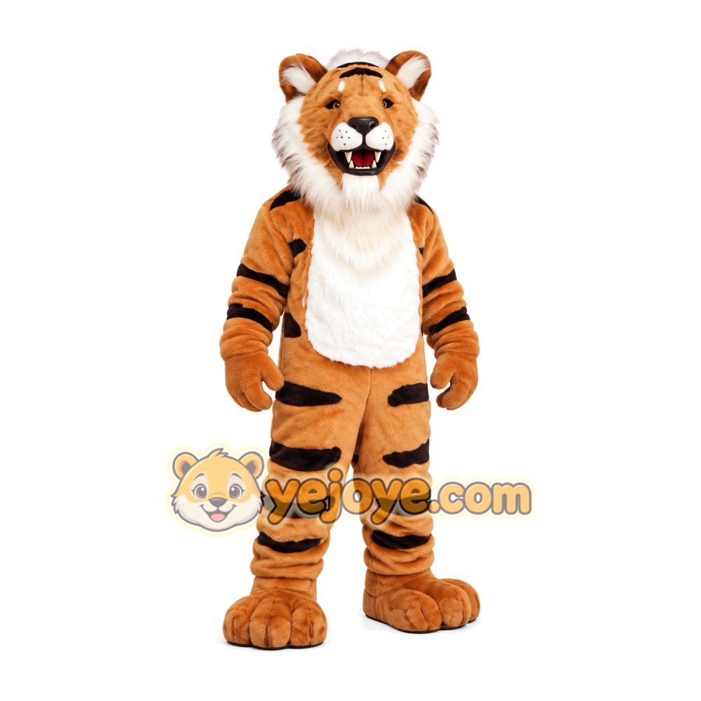 Halloween Plush Tiger Mascot Costumes Halloween Plush Tiger Mascot Costumes