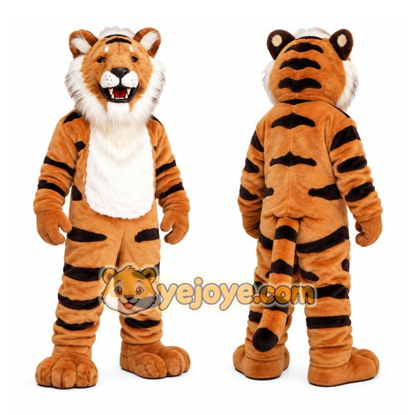 Halloween Plush Tiger Mascot Costumes