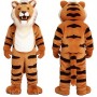 Halloween Plush Tiger Mascot Costumes