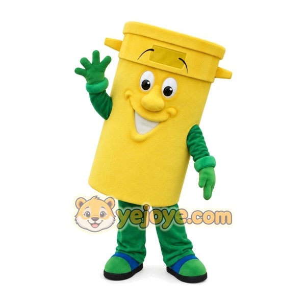 Halloween Bin Mascot Costumes