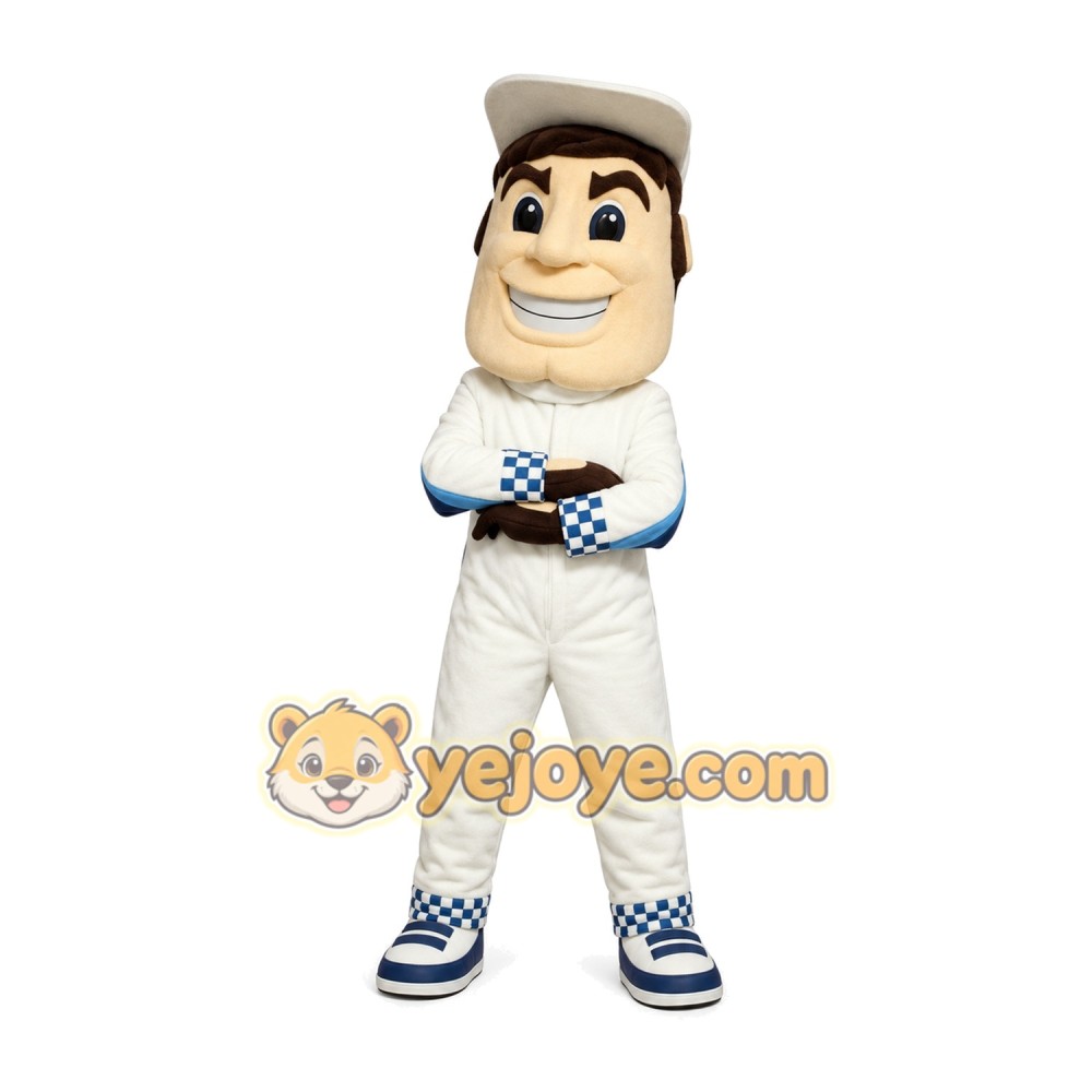 Halloween Racing Driver Mascot Costumes Halloween Racing Driver Mascot Costumes