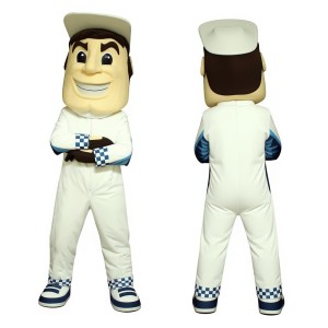 Halloween Racing Driver Mascot Costumes