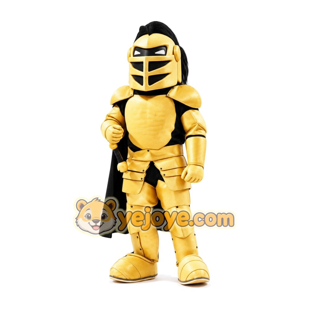 School Golden Knight Mascot Costume School Golden Knight Mascot Costume