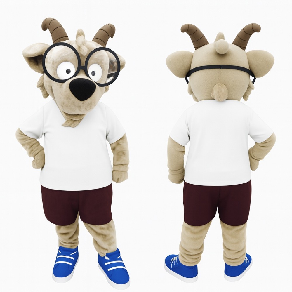 Goat Wildfire Willie Olympus Mascot Costume