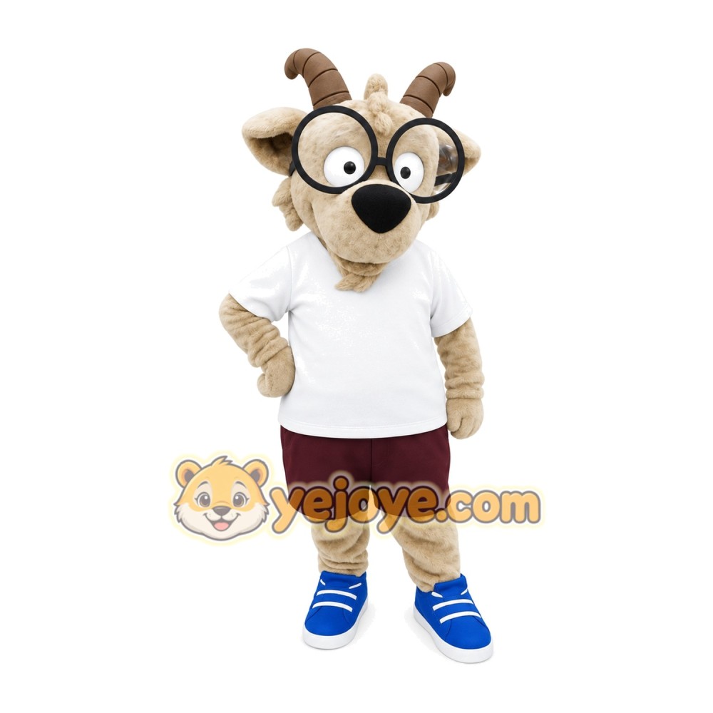 Goat Wildfire Willie Olympus Mascot Costume