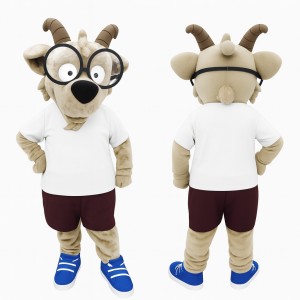 Goat Wildfire Willie Olympus Mascot Costume