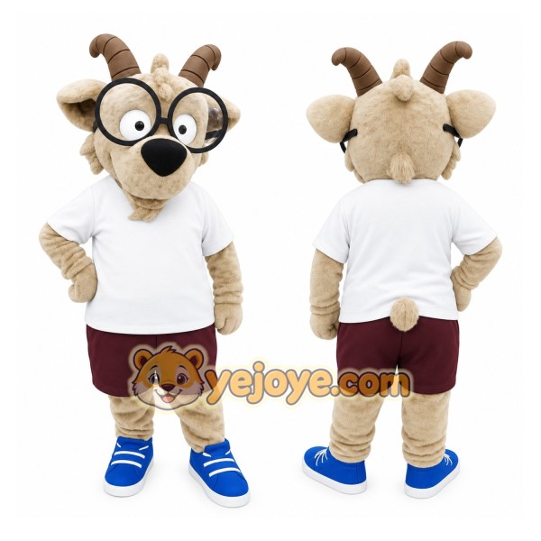 Goat Wildfire Willie Olympus Mascot Costume