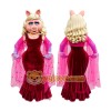 Fashion Miss Piggy Mascot Costume