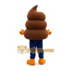 Happy Poop Adult Mascot Costume