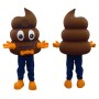 Happy Poop Adult Mascot Costume