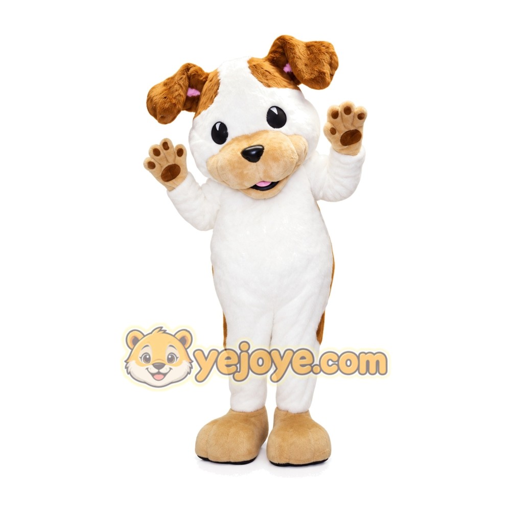 Happy Poky Little Puppy Dog Mascot Costume Happy Poky Little Puppy Dog Mascot Costume