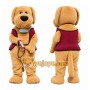 Brown Furry Dog Mascot Costume