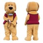 Brown Furry Dog Mascot Costume