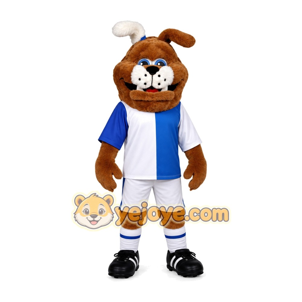 Purchase Brown And White Dog Bulldog Mascot Costume