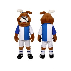Purchase Brown And White Dog Bulldog Mascot Costume