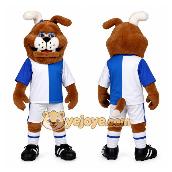 Purchase Brown And White Dog Bulldog Mascot Costume
