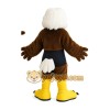 Power Fierce Eagle Mascot Costume Power Fierce Eagle Mascot Costume