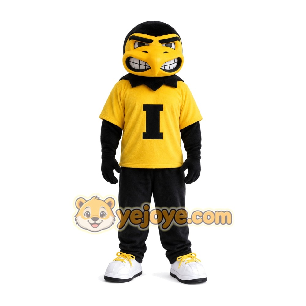 University of Iowa Herky Mascot Costume University of Iowa Herky Mascot Costume