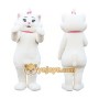 White Marie  Cat Mascot Costumes 