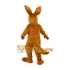 Brown and white kangaroo Mascot Costume Brown and white kangaroo Mascot Costume