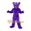 Purple Muscle Panther Mascot Costumes