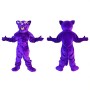 Purple Muscle Panther Mascot Costumes
