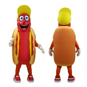 Happy Hot Dog Mascot Costumes