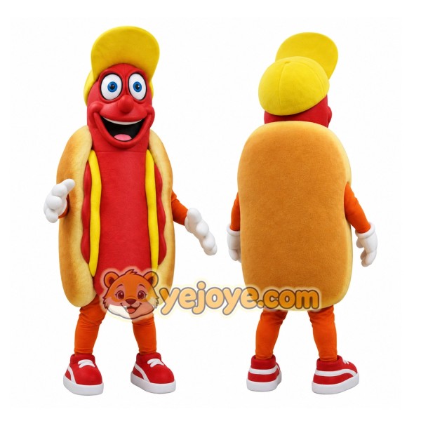 Happy Hot Dog Mascot Costumes