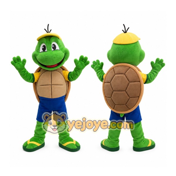 Purchase Mascot cute little green turtle Mascot Costumes