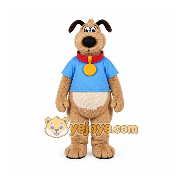 Sweet And Cute Dog Mascot Costume