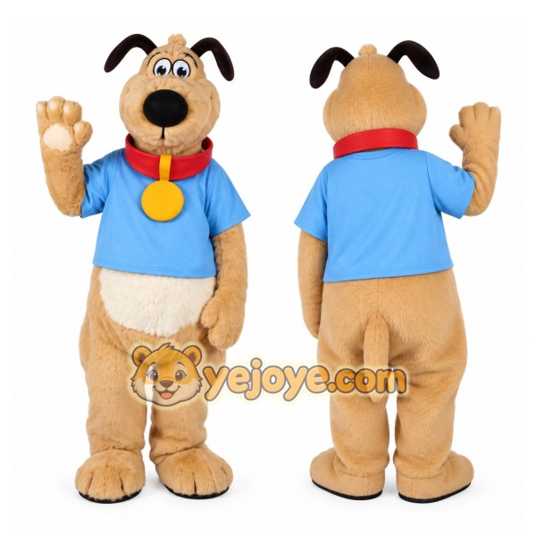 Sweet And Cute Dog Mascot Costume